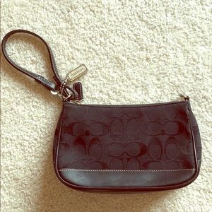 Coach Poppy Wristlet